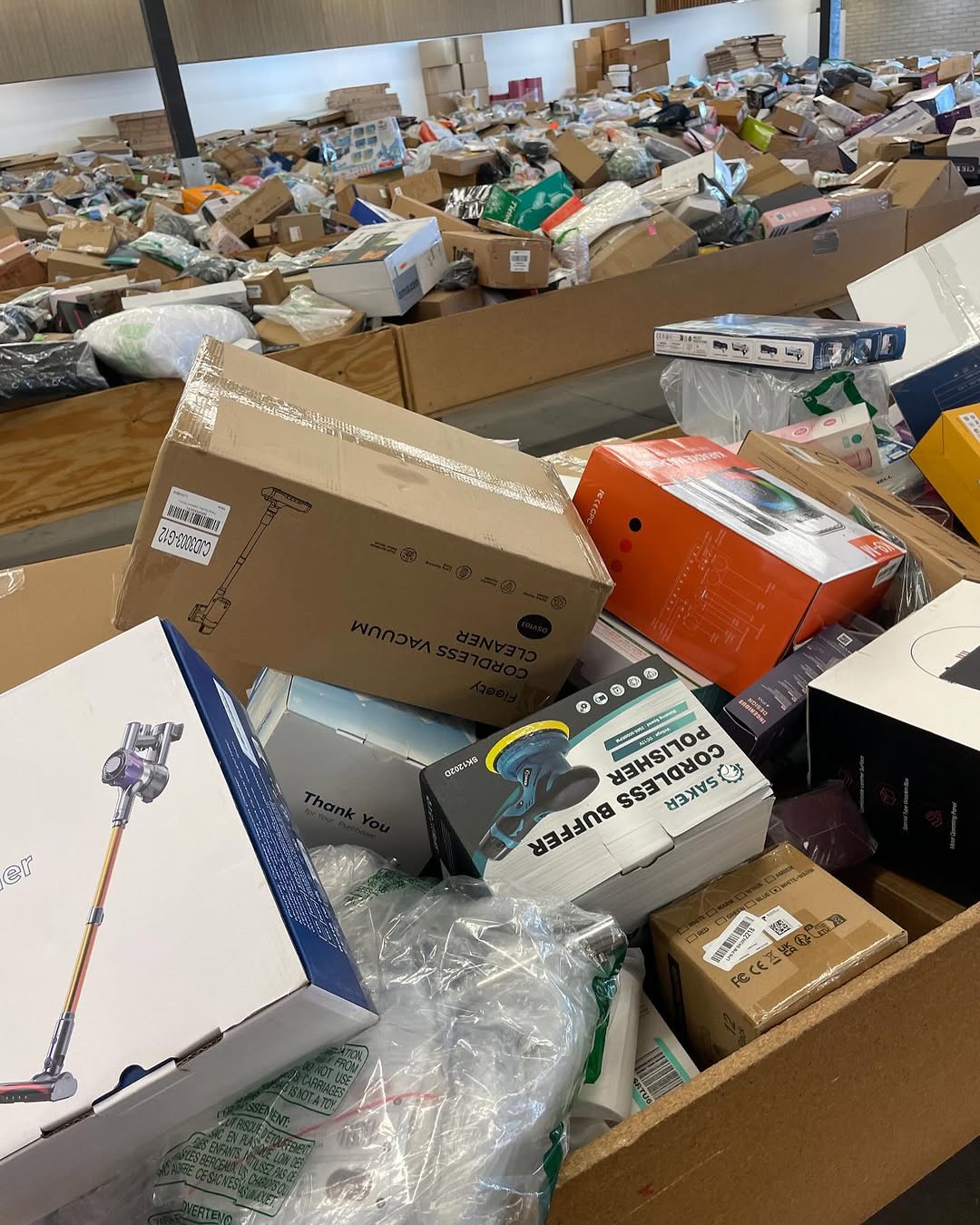 Amazon Return Pallets view 2