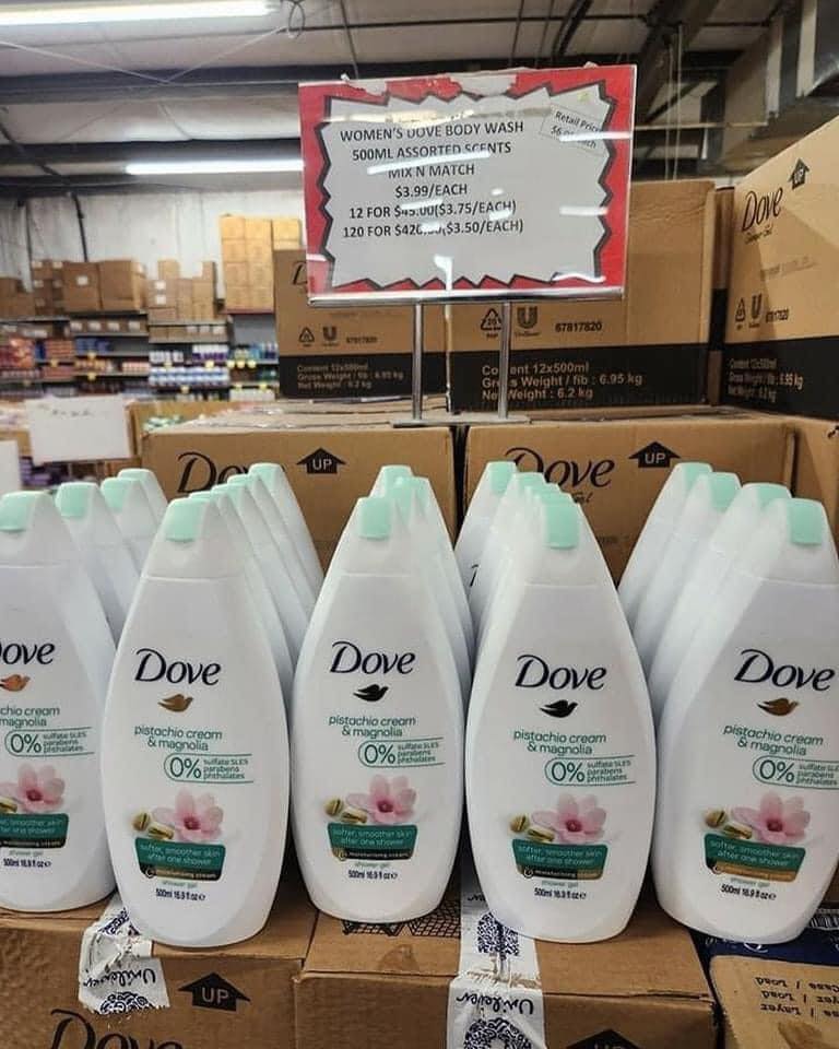 Dove Personal Care Pallets – Approximately 200 Bottles | $650 Per Pallet view 2