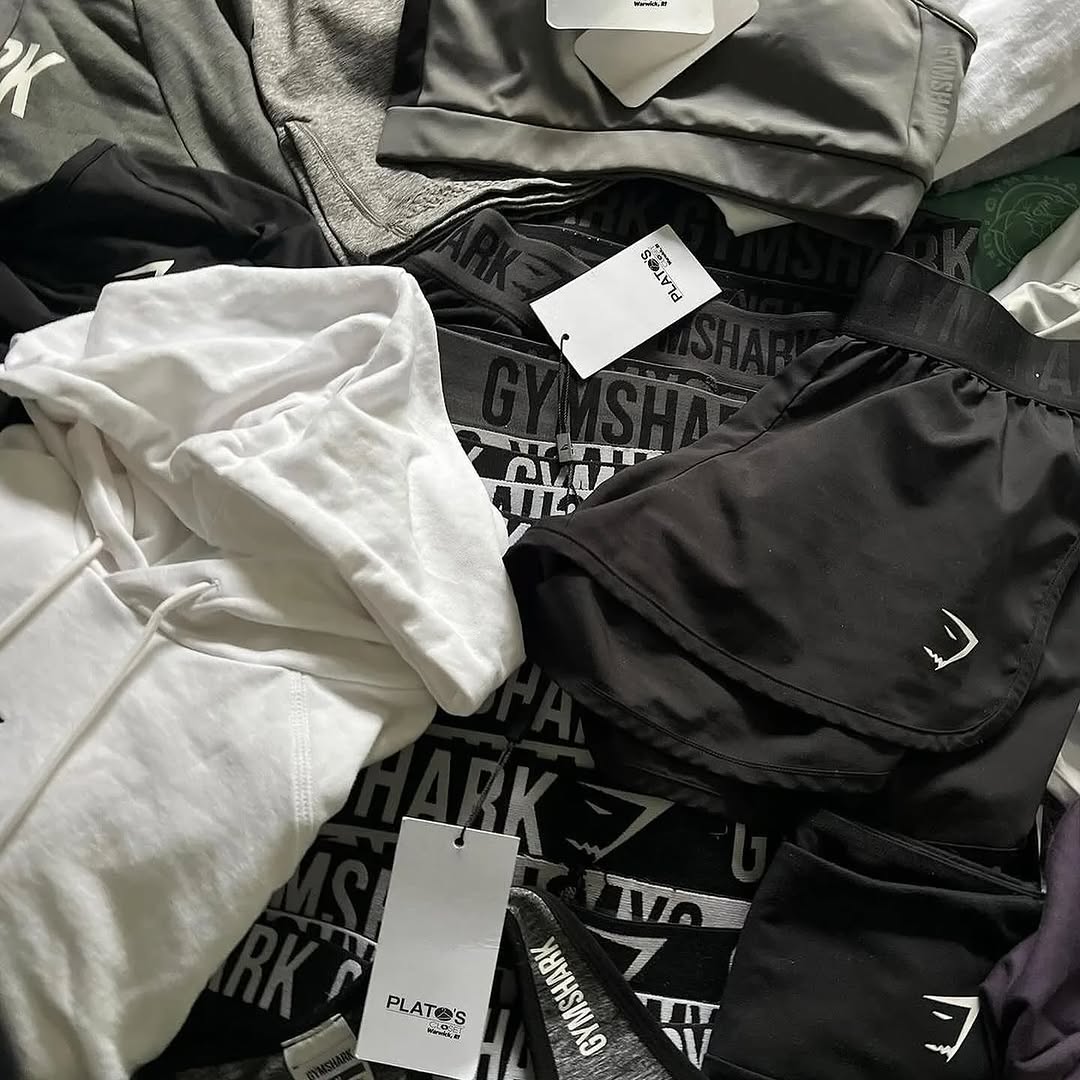 Gymshark Clothing Pallet – Wholesale Authentic Gymshark Activewear for Sale | 450-500 Units for $800 view 2