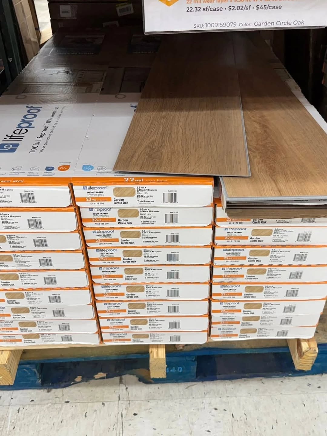 Hardwood Flooring Pallets view 2
