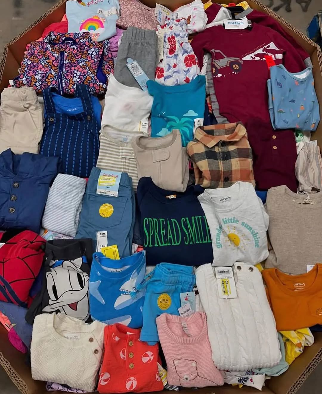 Kids Clothing Pallet – Wholesale Children's Apparel for Sale | 600 Pieces of Brand New Kids Clothes for $750 view 3