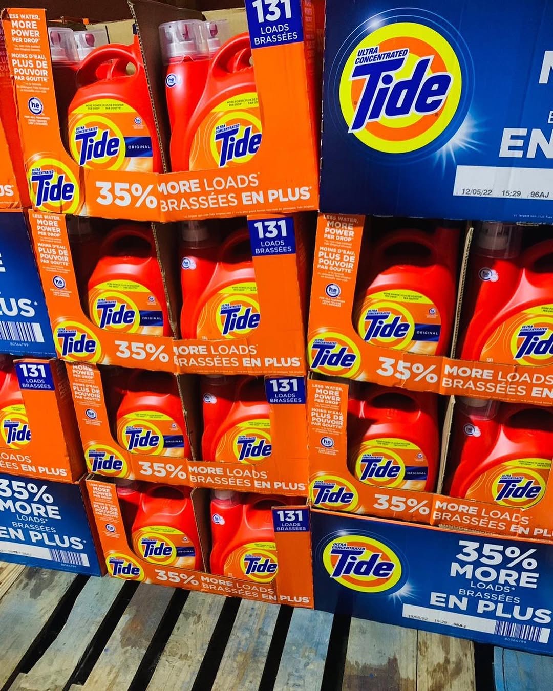 Laundry Detergent Pallets – 400 Brand New Pieces | $900 Per Pallet view 3