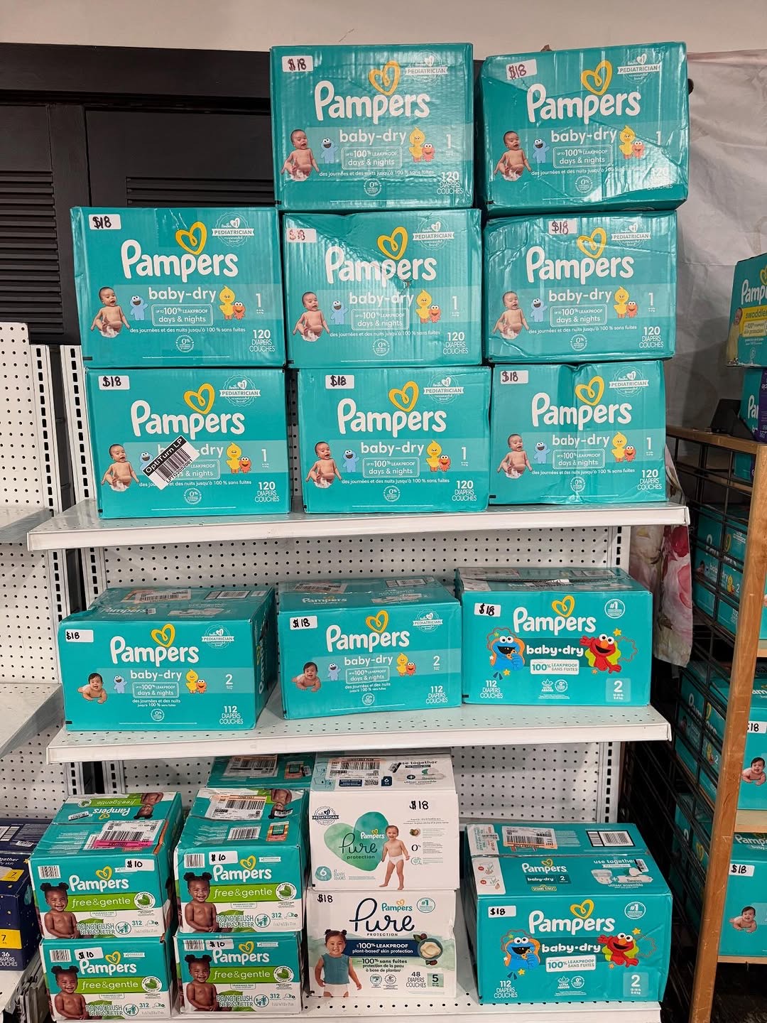 Pampers & Huggies Truckload view 2