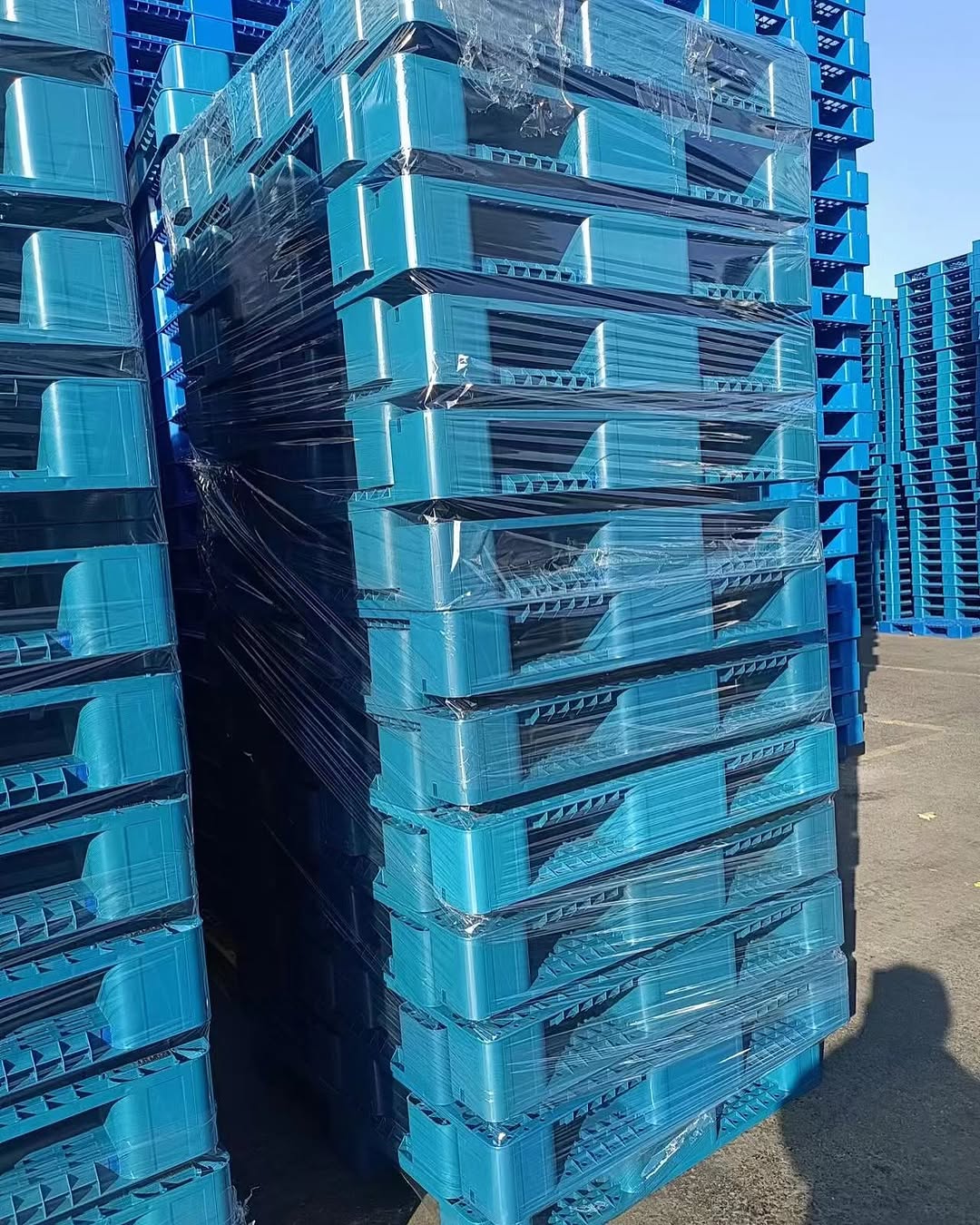 Plastic Pallets For Sale – Durable American-Made | 600 Pallets | $2,000 Per Truckload view 3