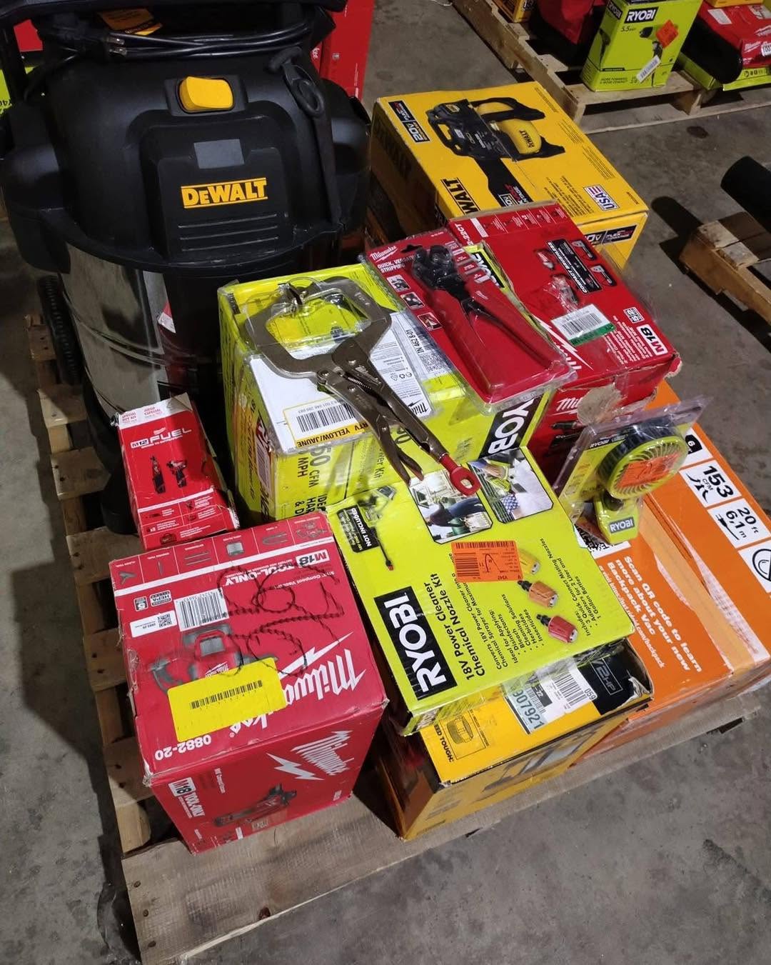 Buy Power Equipment Pallets – Wholesale Tools | 70+ Assorted Tools for $799 view 3