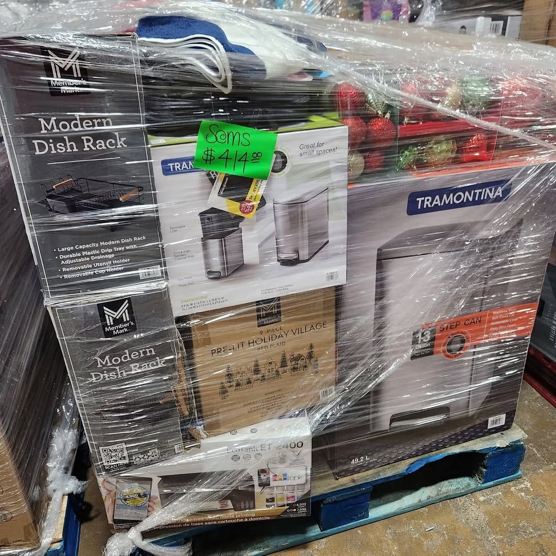 Sam's Club Truckload – 24 Pallets General Merchandise & Electronics | $15,950 Per Truckload