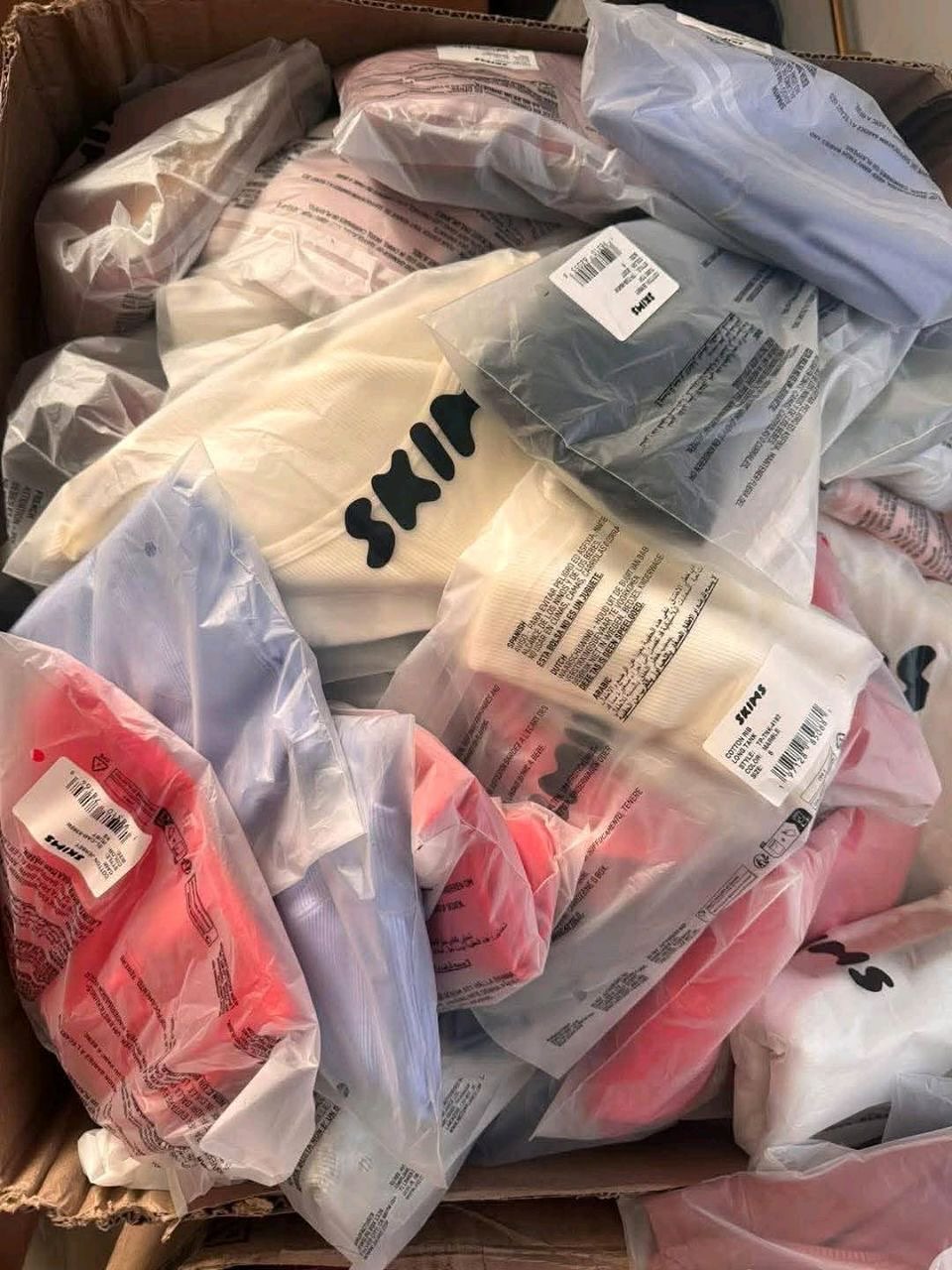 Skims Pallet – Wholesale Authentic Skims Shapewear & Apparel for Sale | 300 Units for $900