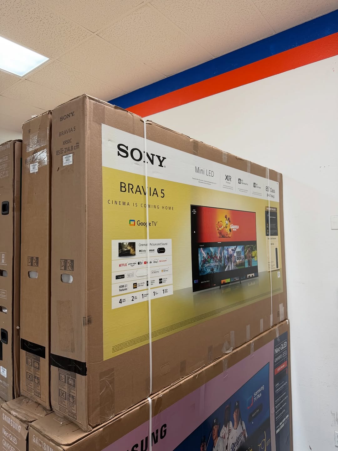 SONY TV Pallets – 70 Brand New TVs | $5,000 | Premium Sony Bravia view 2