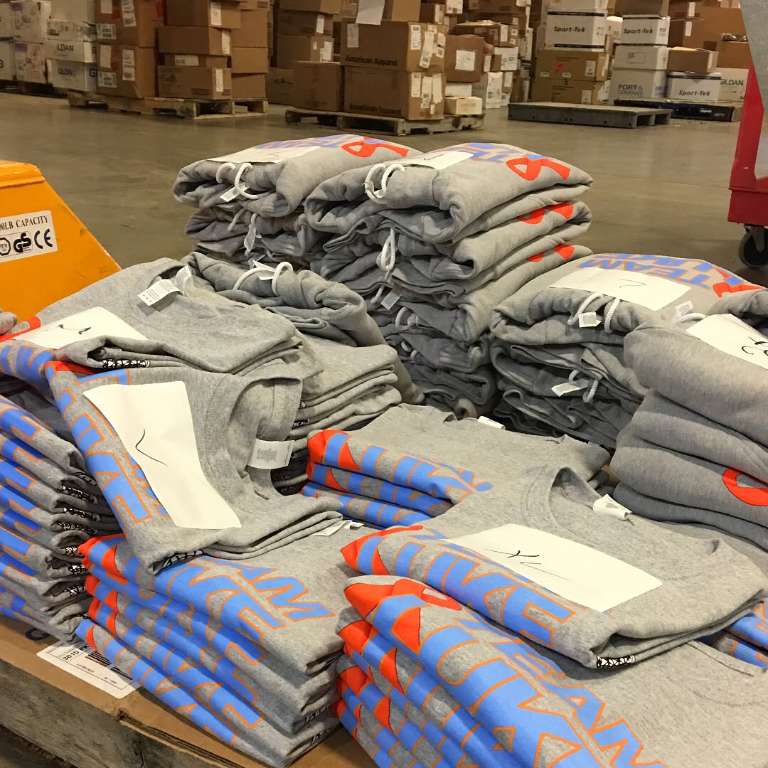 T-Shirt Pallet – Wholesale Branded T-Shirts for Sale | 300-350 Pieces of Nike, Adidas, Puma & More for $700 view 3